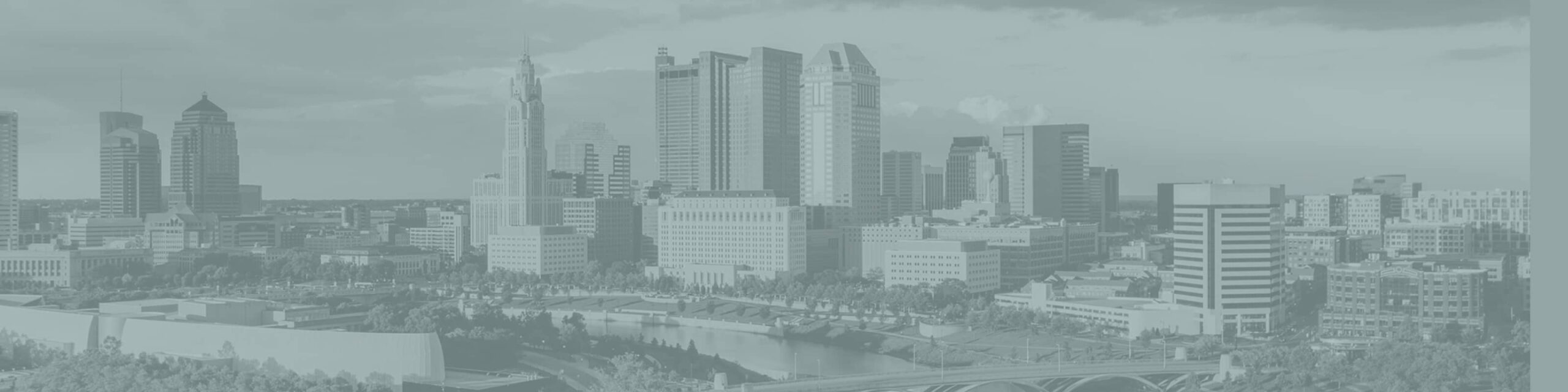 the Columbus cityscape