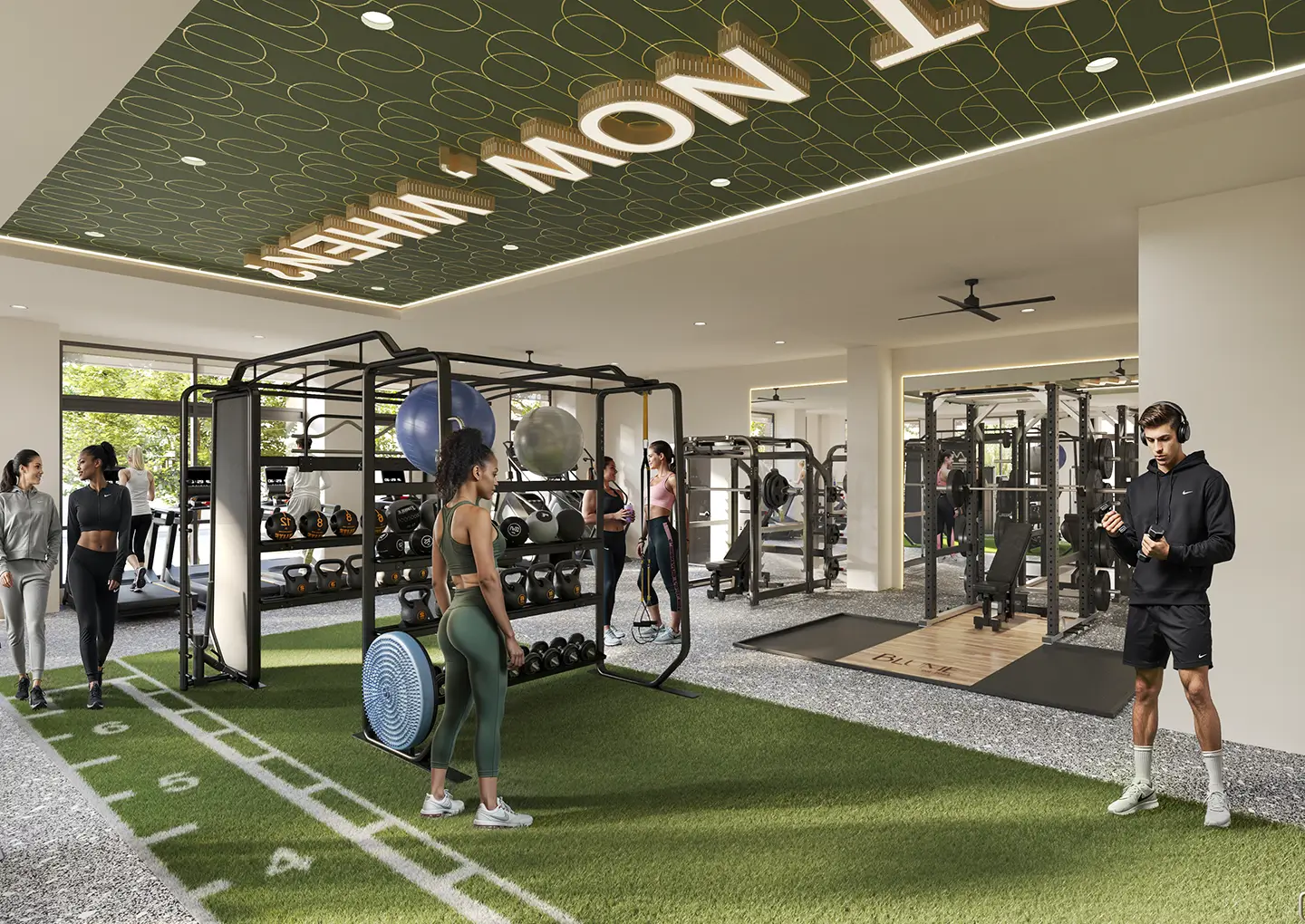 fitness center