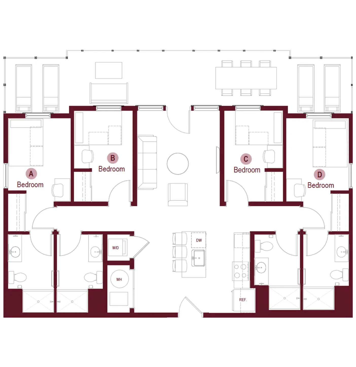 4x4 A Terrace South